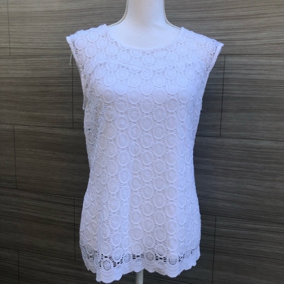 Roz & Ali lined blouse Size Medium - Picture 2 of 11